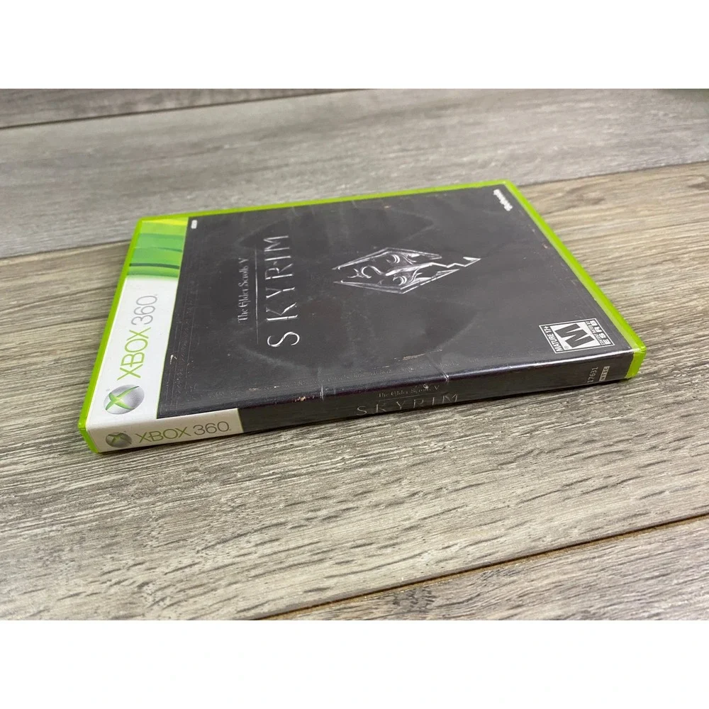 The Elder Scrolls V Skyrim Xbox 360 Bethesda RPG Game‎ with Map and Manual